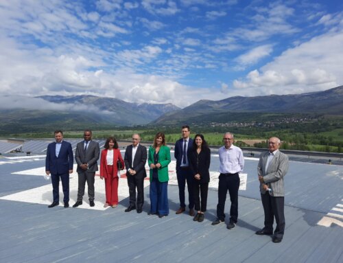 Representantes de la OCDE y de la Comisión Europea en el Hospital Transfronterizo de la Cerdanya en el marco de un proyecto impulsado por la CTP
